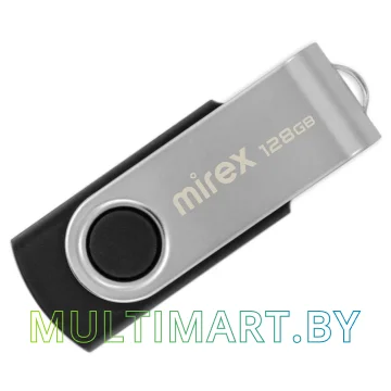 USB Flash Mirex Swivel Black 128GB (13600-FMURS128)